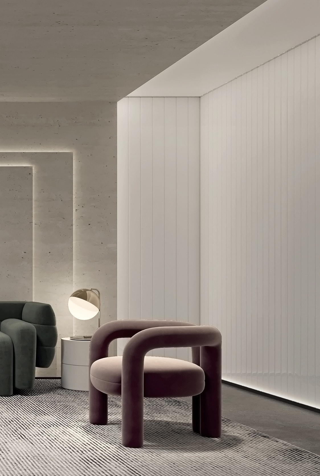 近期设计、营销中心VIP洽谈区