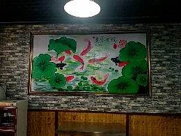 墻體手繪，砂鍋串串手繪