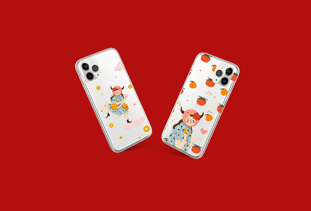 《送你一朵小红花》新年对联红包礼盒-牛花花系列