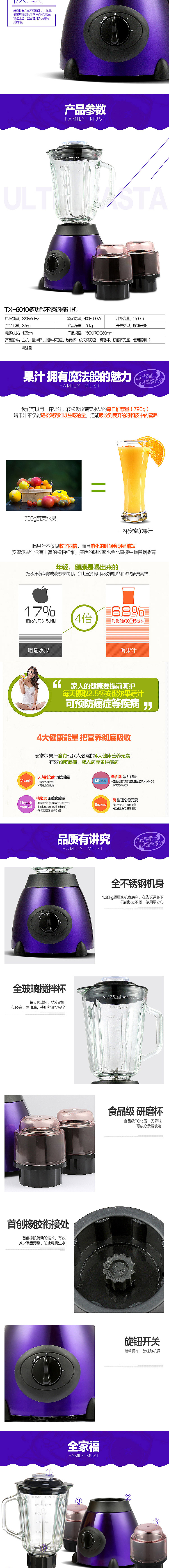 料理机详情页（图ZMzI4MzgyMDQ=） - 电商 - 站酷设计师Doing7原创素材 - 站酷ZCOOL