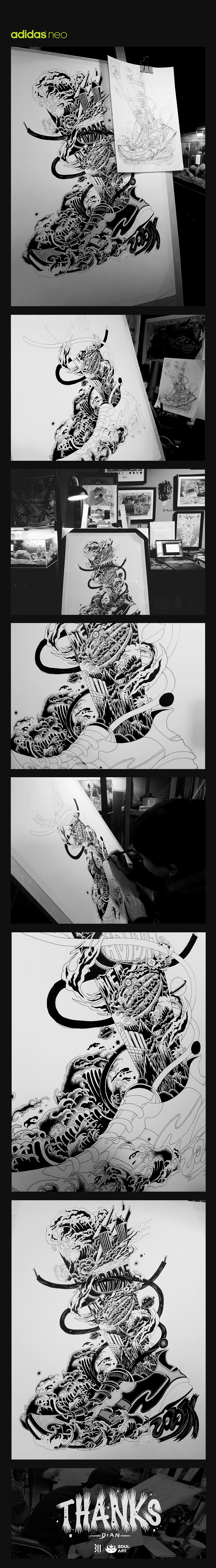Adidas Neo 20-20FX（图ZMjEyMTU2NDk2） - 商业插画 - 站酷设计师癫灵原创素材 - 站酷ZCOOL