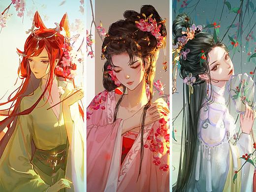 一些尝试(个人主页-ZNTY3NTIzMjg=) - 商业插画 - 站酷设计师屿瑟原创素材 - 站酷ZCOOL