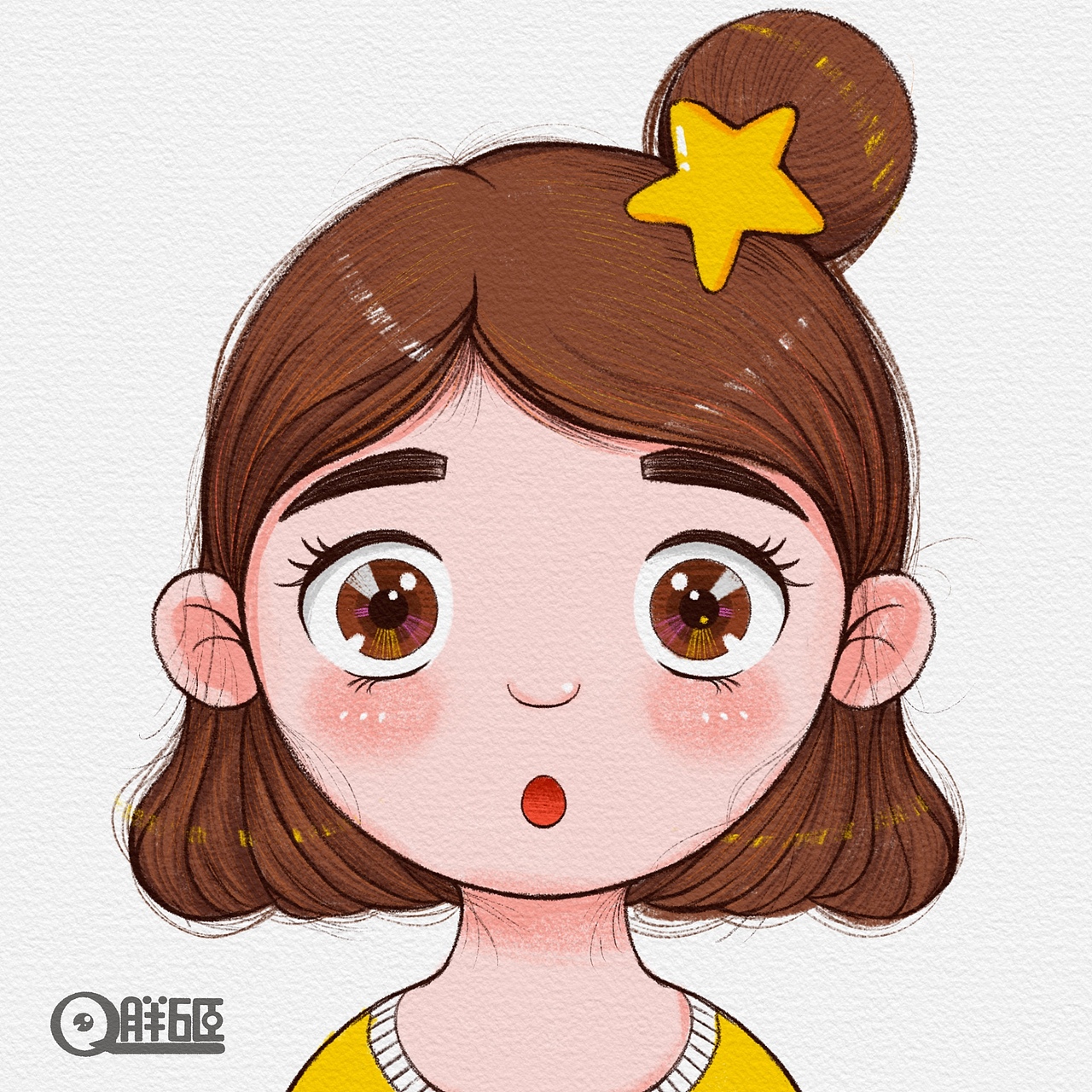 上个月画的一些小画😜😜