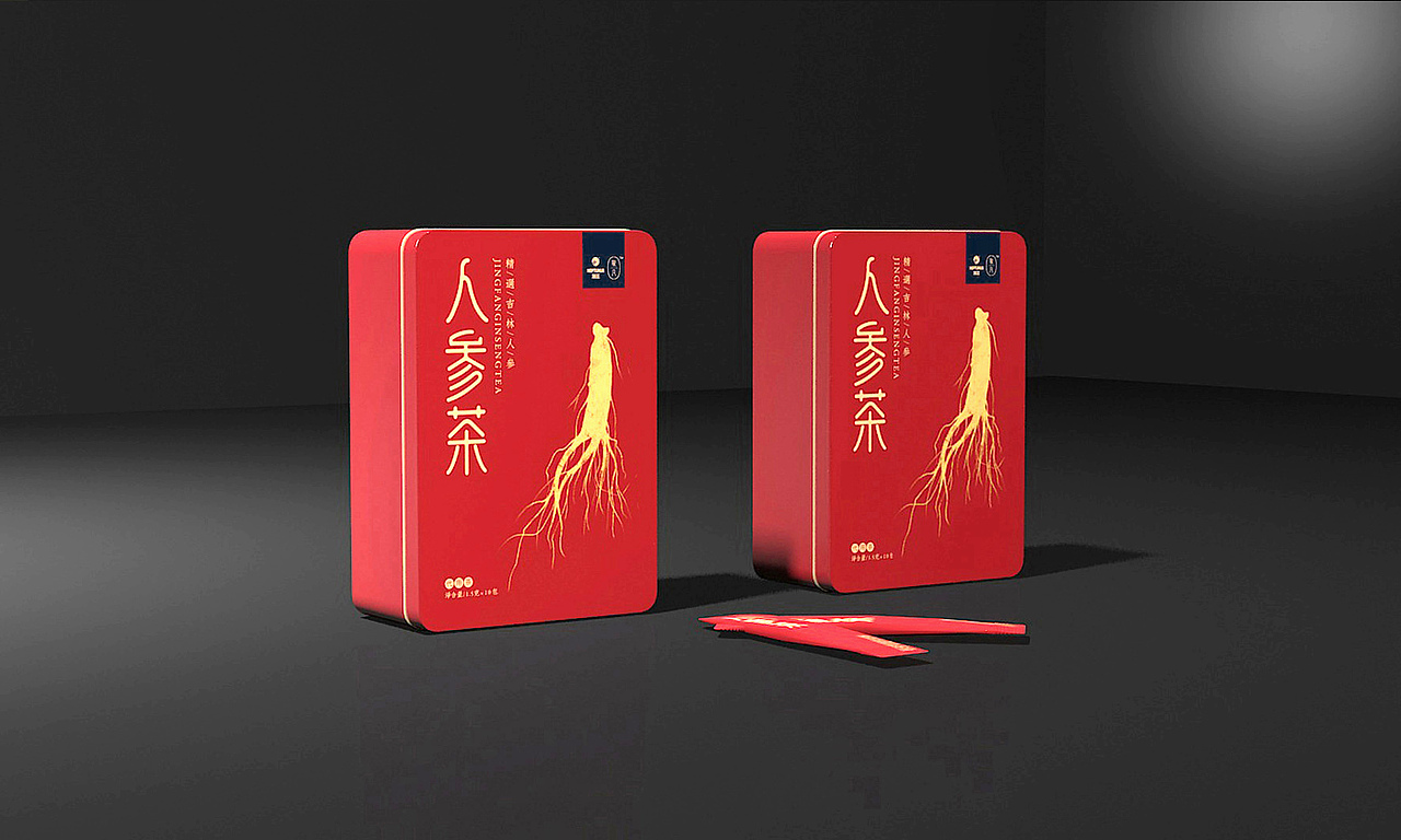 敬凡人参茶品牌包装研发设计(图ZMTI0NDY3ODQ0) - 包装 - 站酷设计师無出其右品牌設計原创素材 - 站酷ZCOOL
