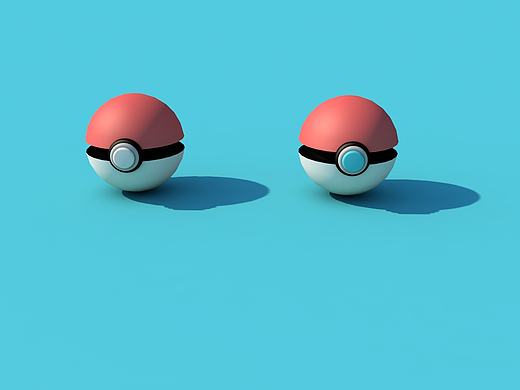 精灵球临摹（个人主页-ZNTg4MjM1NjQ=） - 其他三维 - 站酷设计师sjhjk原创素材 - 站酷ZCOOL