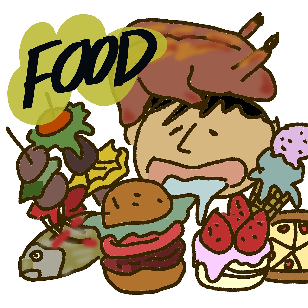 关于food的一个插图