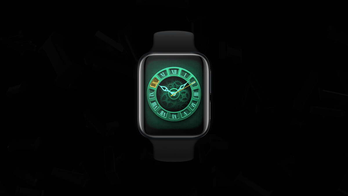OPPO Watch | Modern Vintage-摩登复古表盘（图ZMjA2ODEwNjUy） - 主题/皮肤 - 站酷设计师劉江陵原创素材 - 站酷ZCOOL