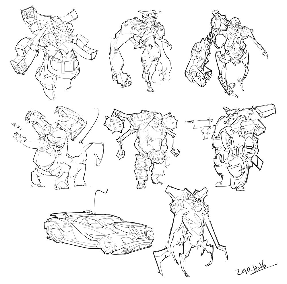 杂（图ZMzU0MTAzMg==） - 概念设定 - 站酷设计师laowang1988原创素材 - 站酷ZCOOL