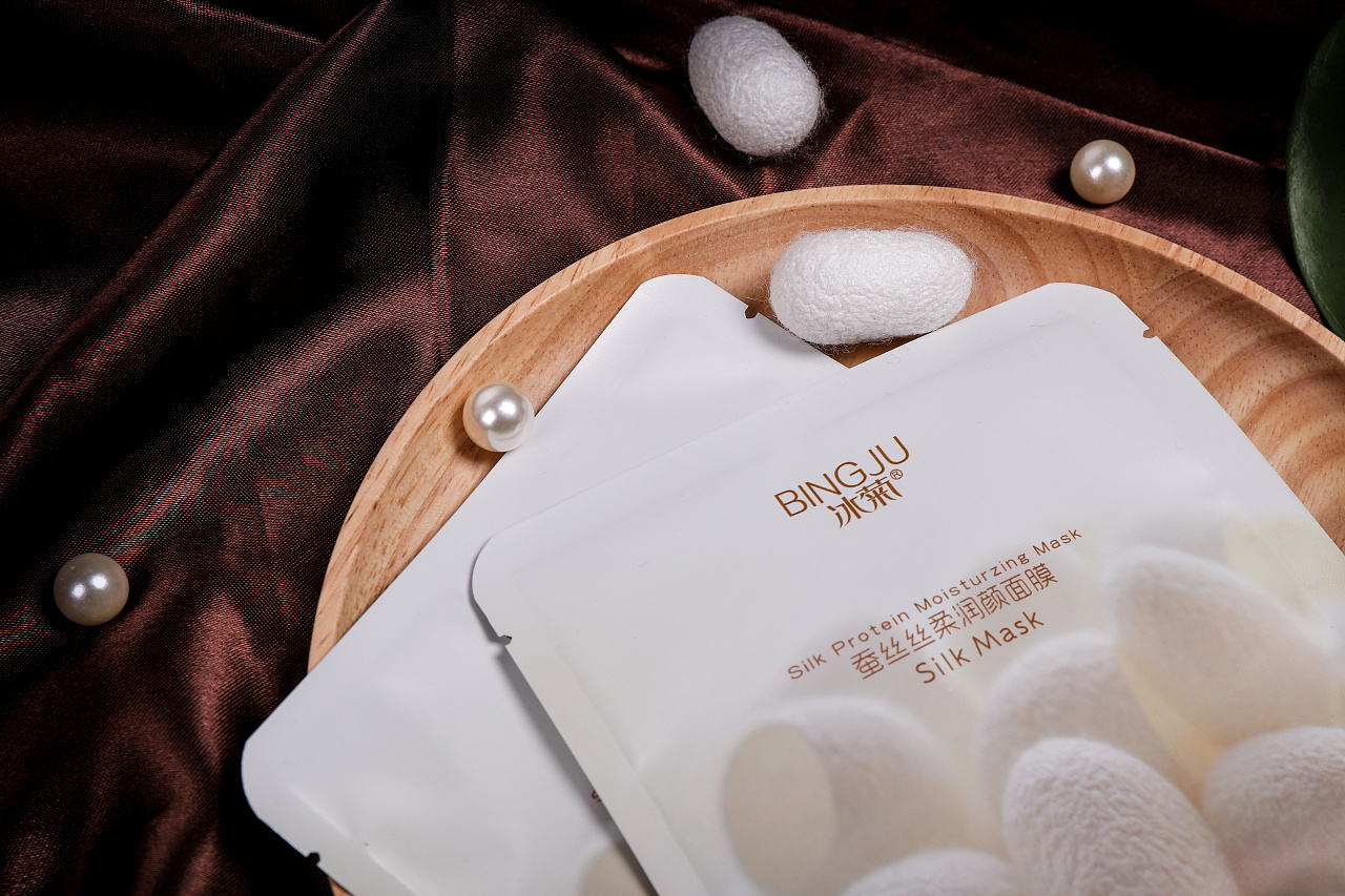 冰菊蚕丝面膜场景拍摄欣赏