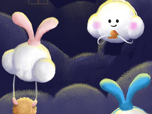 中秋（个人主页-ZNTYxOTAzMjg=） - 商业插画 - 站酷设计师水浅葱7原创素材 - 站酷ZCOOL