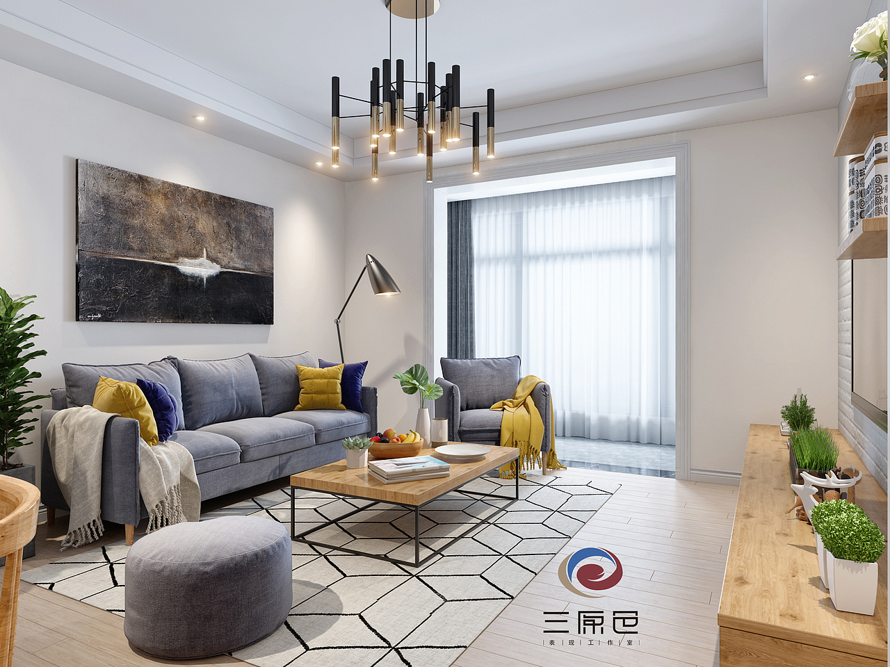 三原色工作室2017年部分表现作品！（图ZMTAzNjc5NzA4） - 家装设计 - 站酷设计师YI念间原创素材 - 站酷ZCOOL
