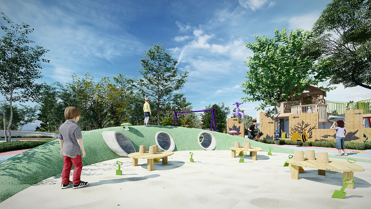 儿童活动区景观设计