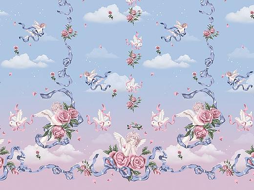 【lolita柄图】天使花束