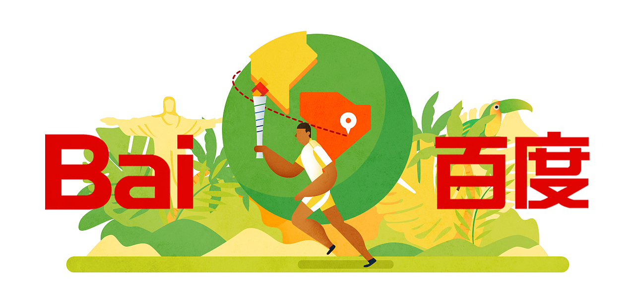 Baidu Doodles（图ZOTA0Mjk0NDQ=） - 商业插画 - 站酷设计师cbtdcs原创素材 - 站酷ZCOOL