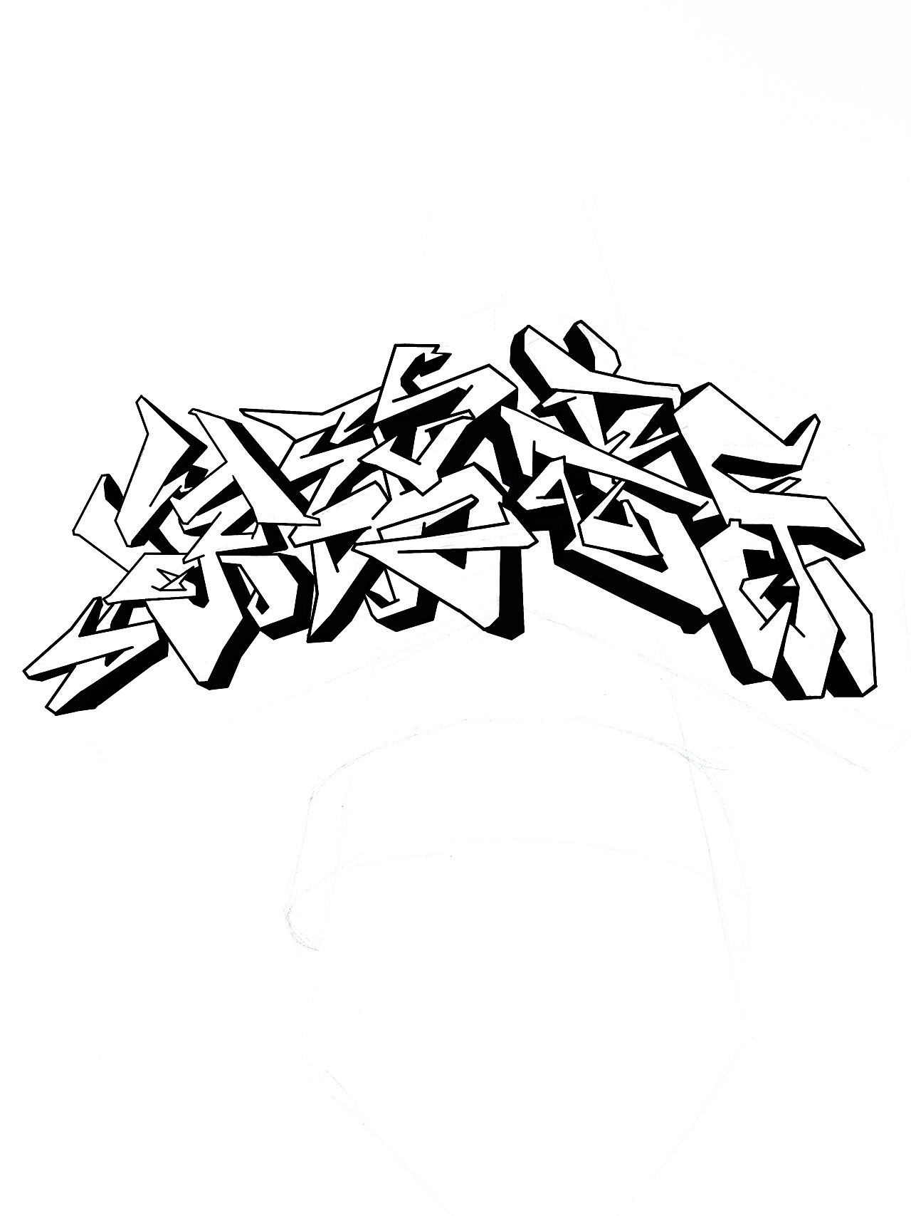 涂鸦字体,涂鸦音乐,嘻哈风格