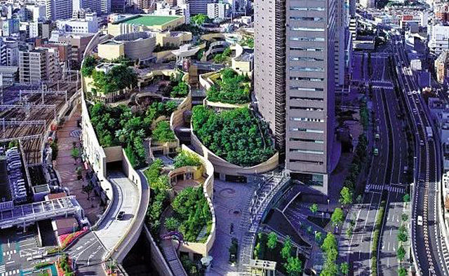 再谈难波公园“峡谷”城市综合体设计的参考价值(图ZMTgzNzg1MTEy) - 建筑设计 - 站酷设计师天霸设计原创素材 - 站酷ZCOOL