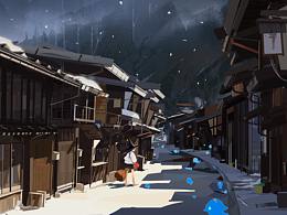 噪点插画