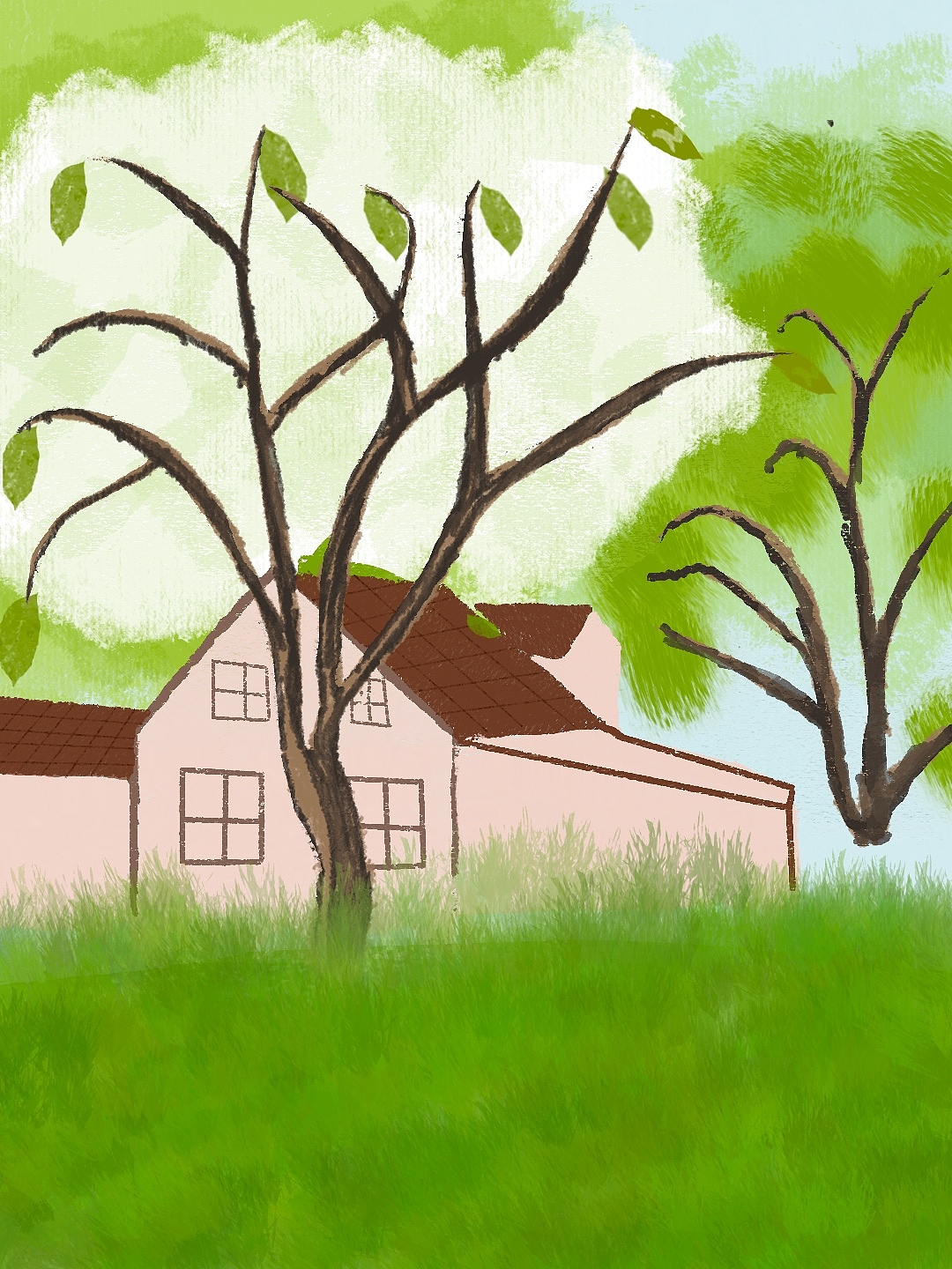 春（图ZMjk2MDE3MTI0） - 创作习作 - 站酷设计师南方何傲寒原创素材 - 站酷ZCOOL