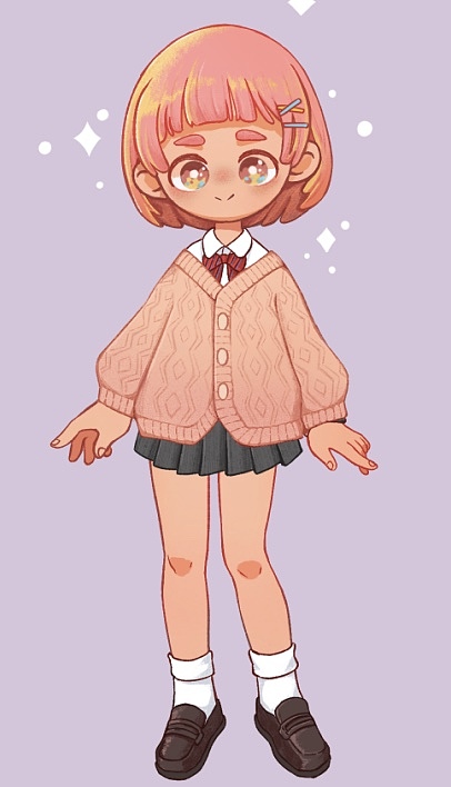 美少女换装贴纸!!!