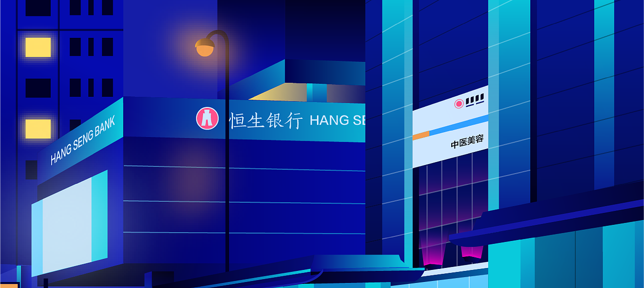 现代城市建筑概念插画【首发】好害羞@_@（图ZMTI2NjM1MDQ0） - 概念设定 - 站酷设计师Brandon_L原创素材 - 站酷ZCOOL