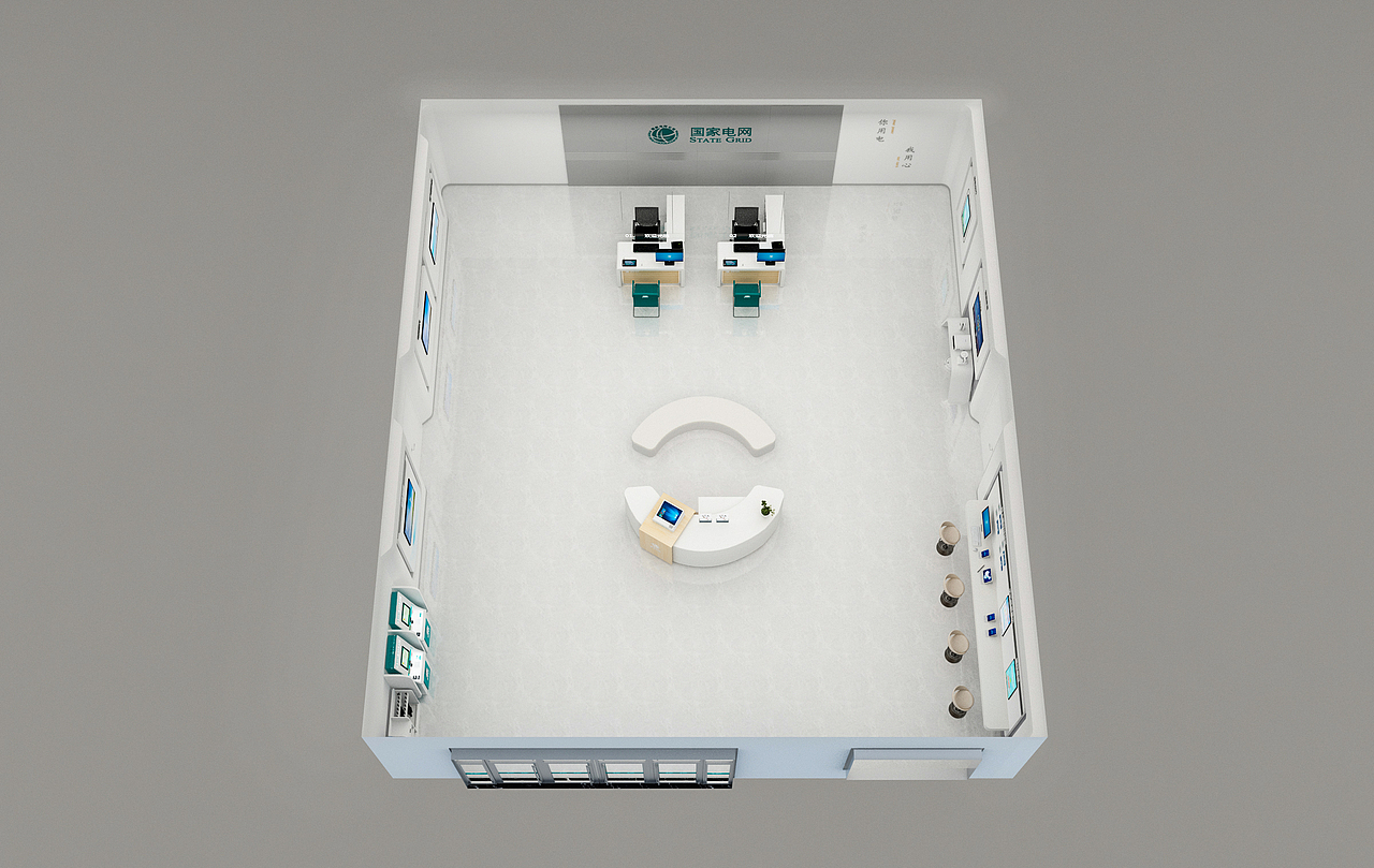 国网展厅（图ZMTg5OTc4MTI4） - 其他三维 - 站酷设计师林远文化春龙原创素材 - 站酷ZCOOL