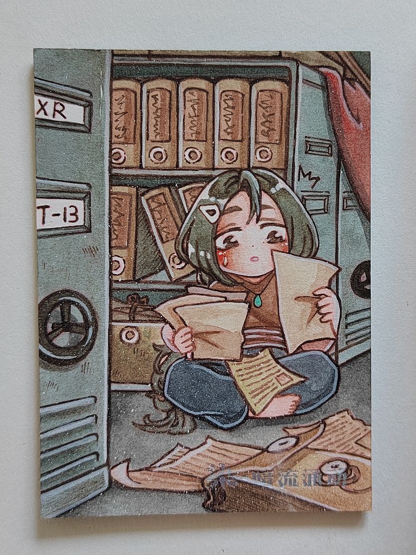 溜进档案室不小心发现惊天秘密的间谍