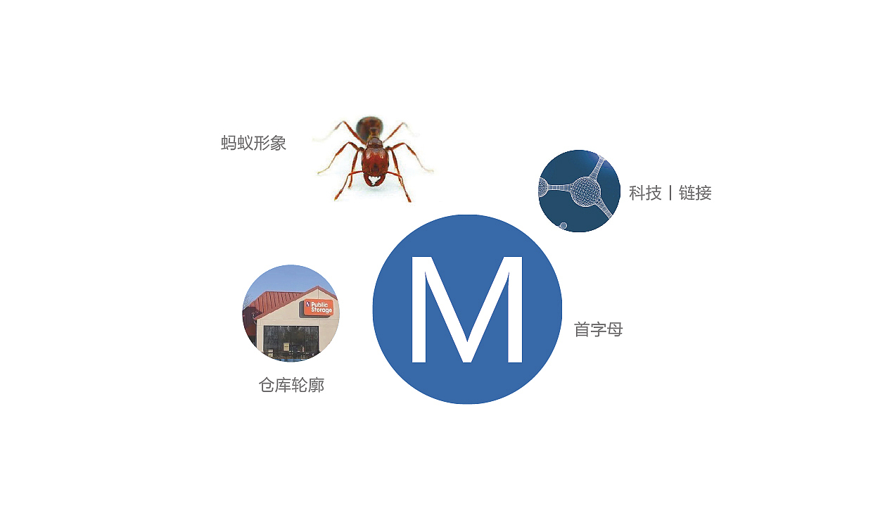 蚂蚁云仓LOGO设计方案