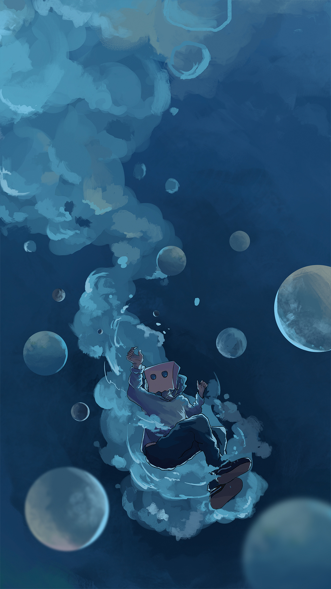 黑夜系列#壁纸#（图ZMTIxNjMyNjQ0） - 商业插画 - 站酷设计师三水wm原创素材 - 站酷ZCOOL