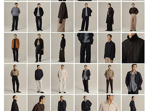 10月为朋友品牌MONODY拍摄的2021A/WLookbook