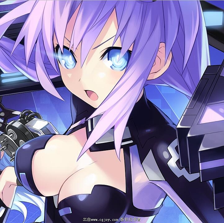 【CGJOY】海王星系列资源 紫色之心素材 (部