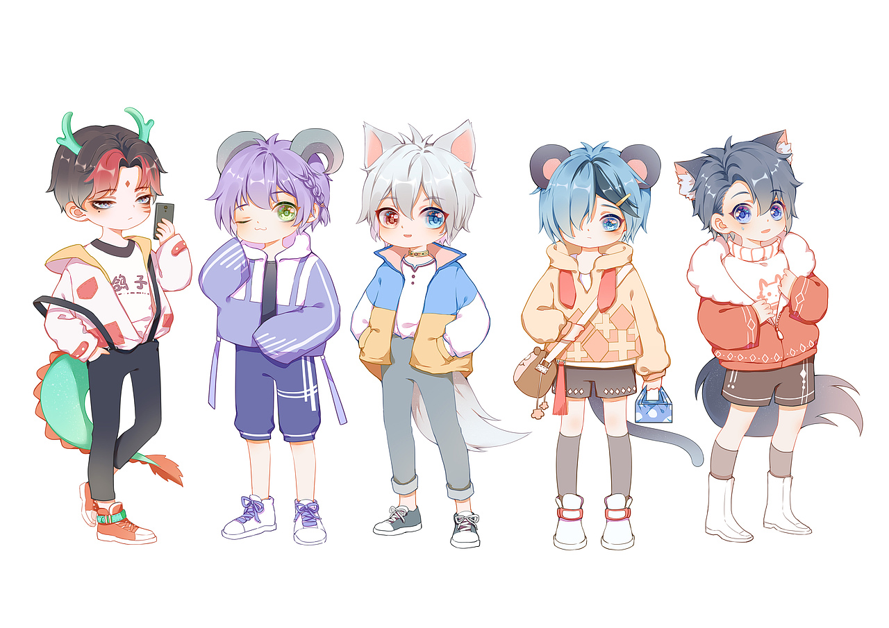 小可爱（图ZMTcyMzY1NzIw） - 艺术插画 - 站酷设计师猫祆原创素材 - 站酷ZCOOL