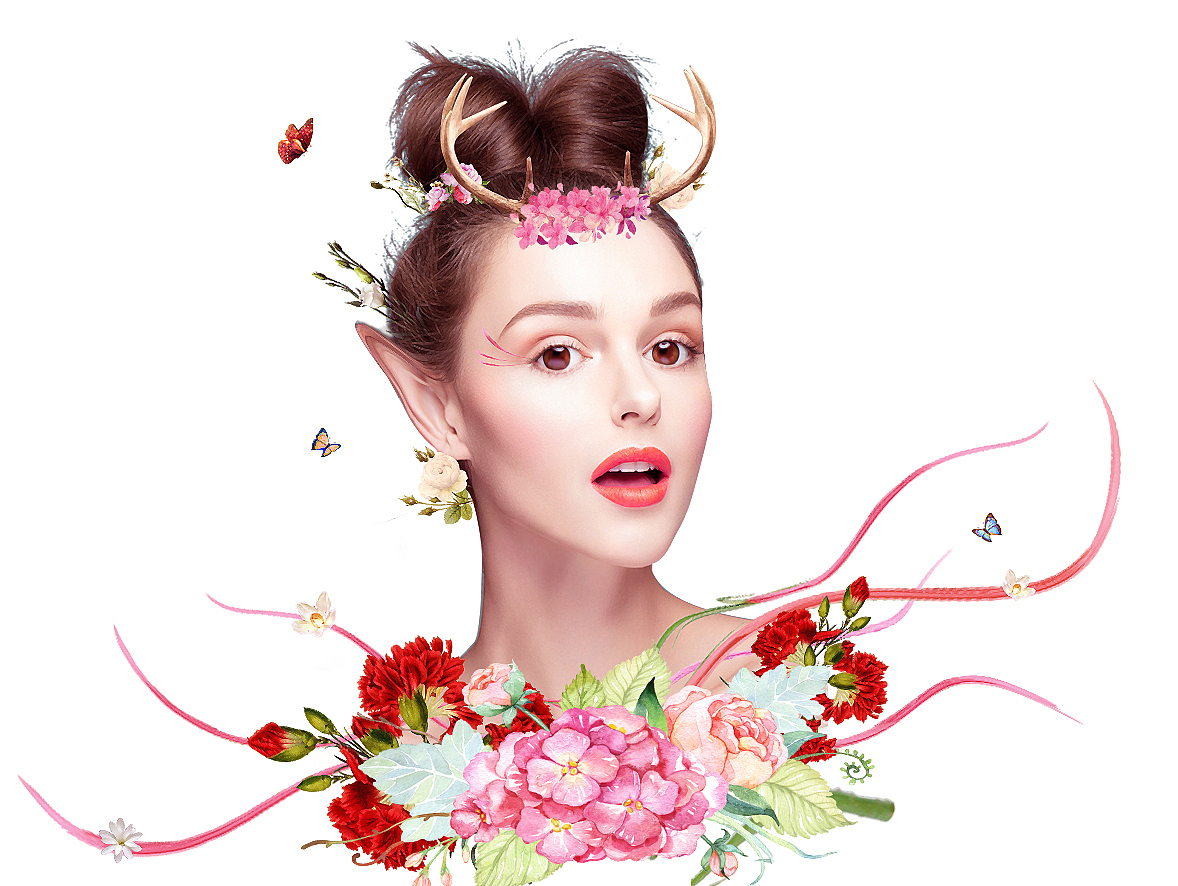 花精灵（图ZNzQ1ODkzODg=） - 电商 - 站酷设计师进击的s原创素材 - 站酷ZCOOL