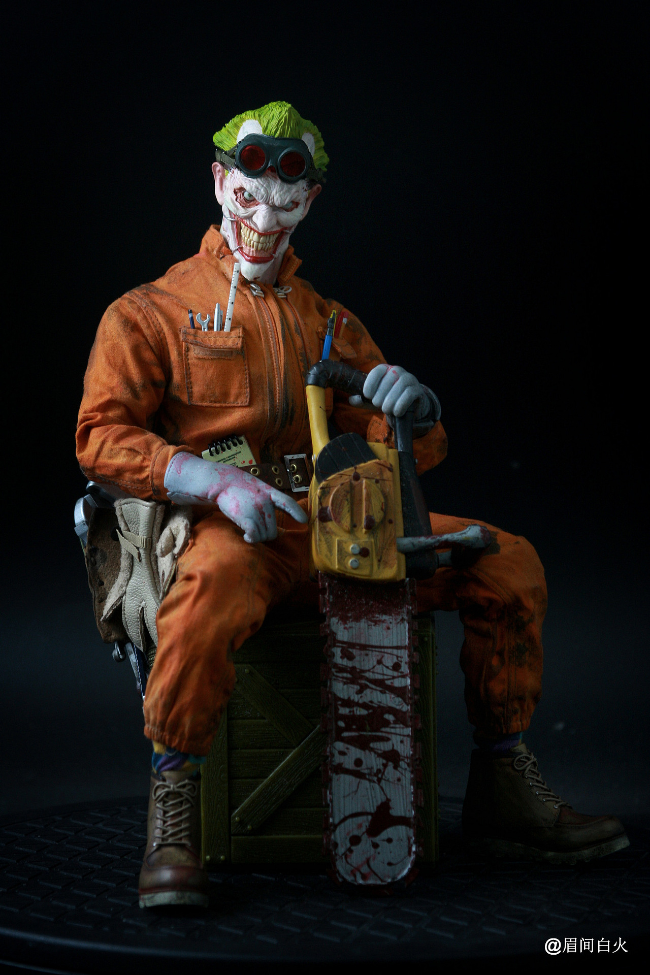 眉间白火的臆造自D之 灭族小丑 橙衣版本（图ZMjU0NzE1MjQw） - 手办/模玩 - 站酷设计师眉间白火TAN原创素材 - 站酷ZCOOL