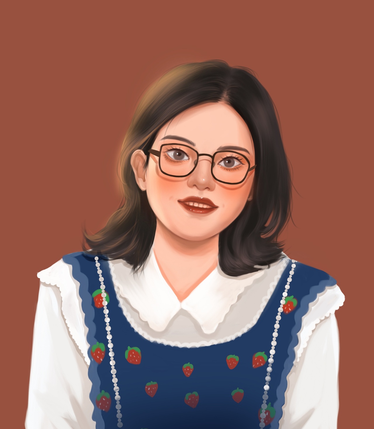 插画人物头像练习集合