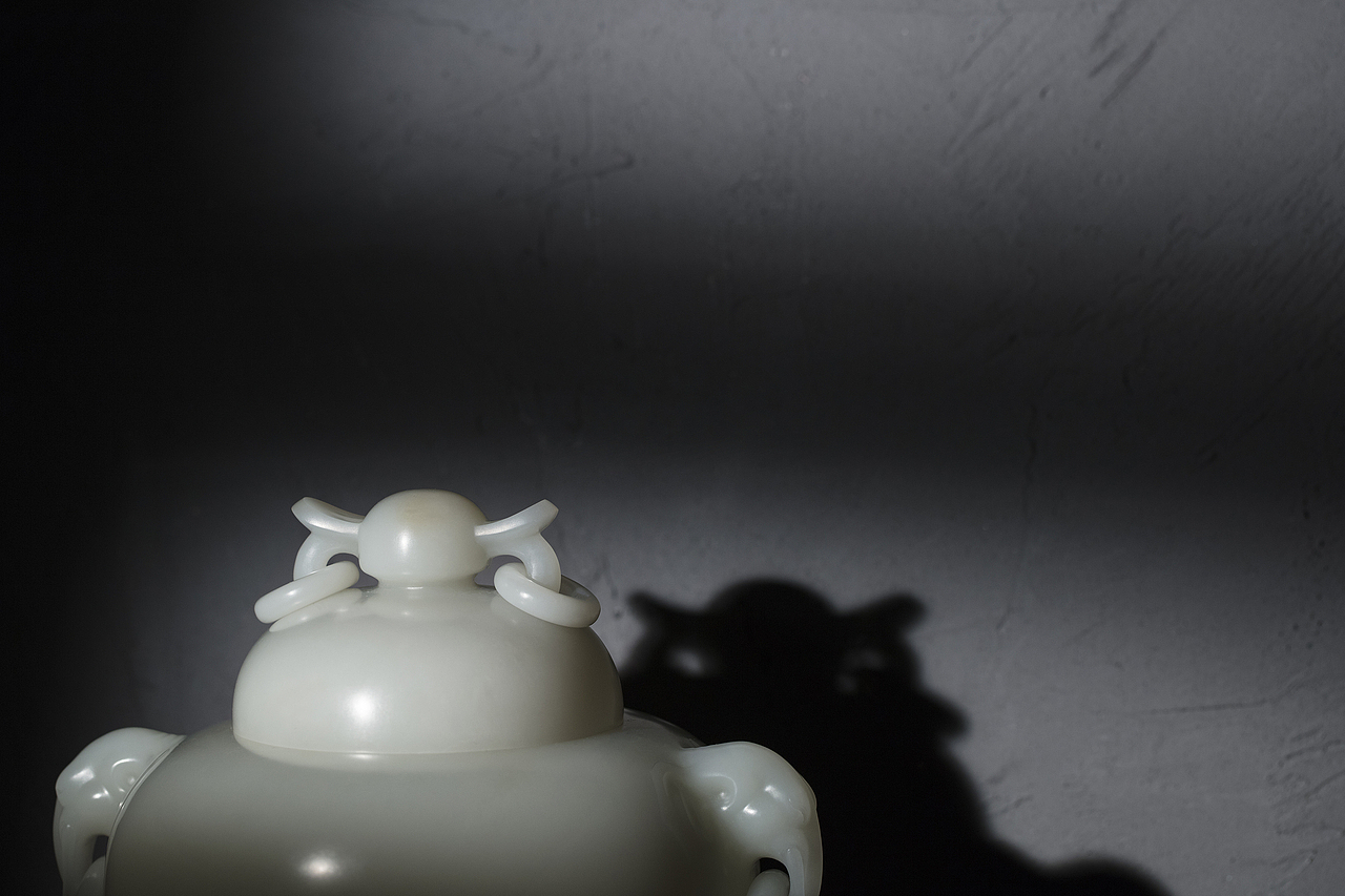 《三足鼎立》－－玉雕艺术摄影