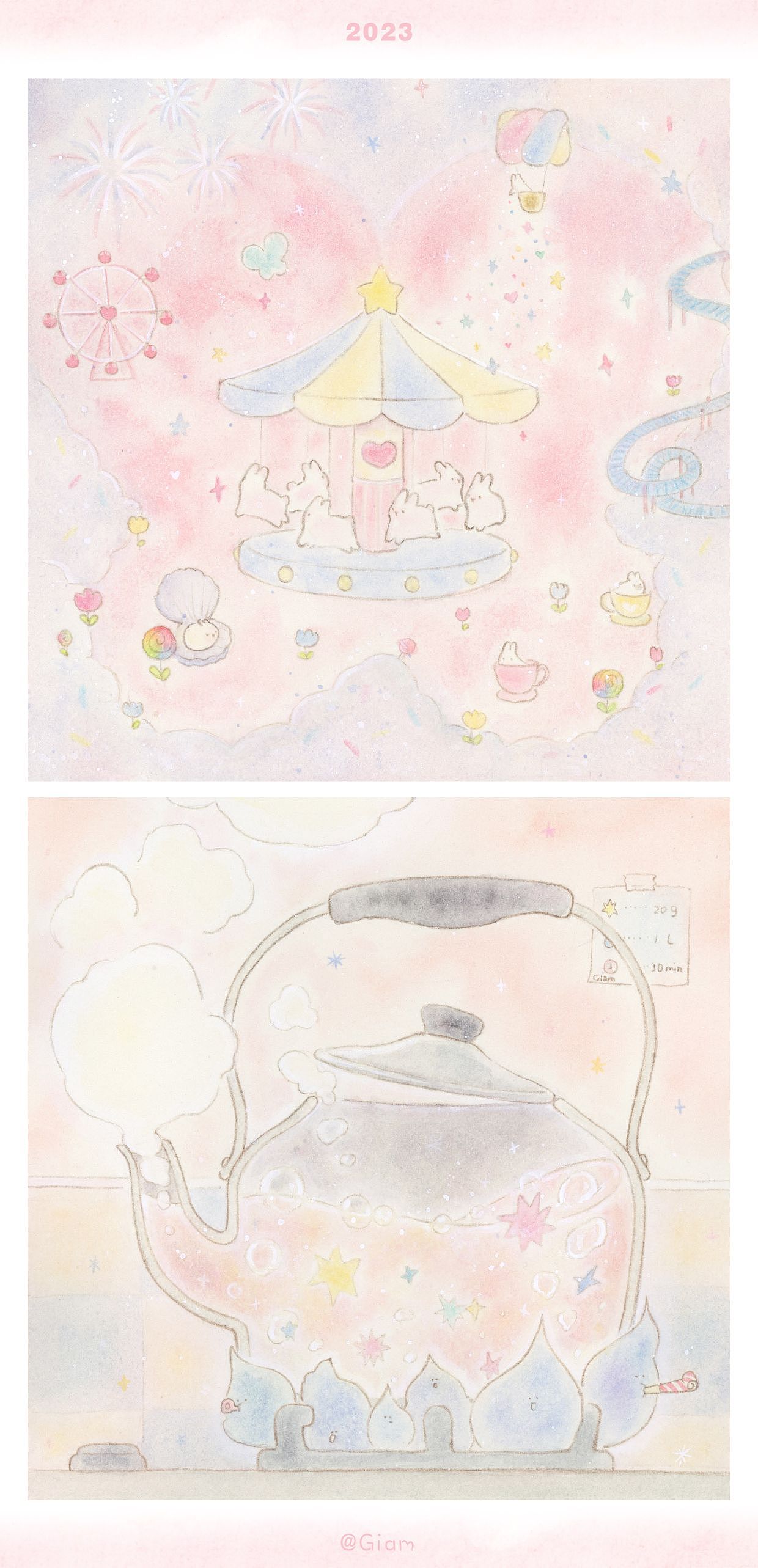 2023年终总结（图ZMzU5OTM4MTY4） - 创作习作 - 站酷设计师Giam_原创素材 - 站酷ZCOOL