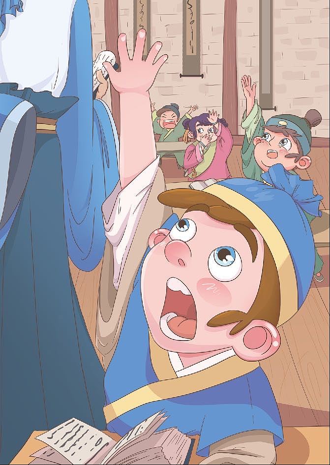 儿童古代寓言故事配图