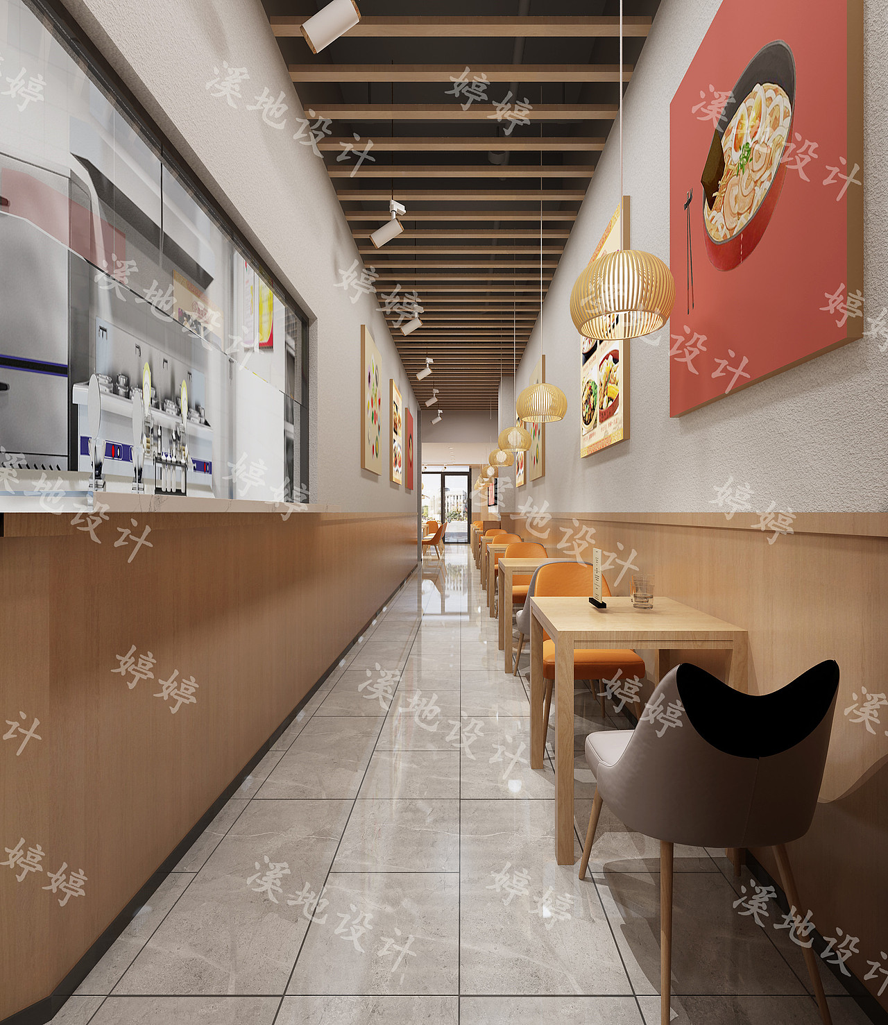 北欧风餐厅（图ZMTg5MTI2OTU2） - 家装设计 - 站酷设计师王婷婷XIDI原创素材 - 站酷ZCOOL
