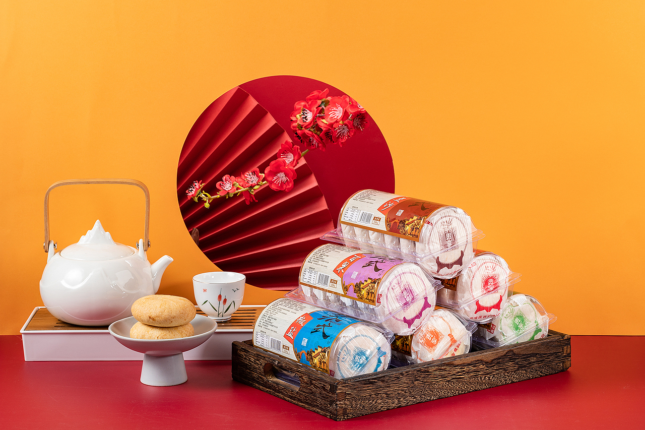 美食摄影 × 苏式月饼 × 国潮风格 × 辰光摄影