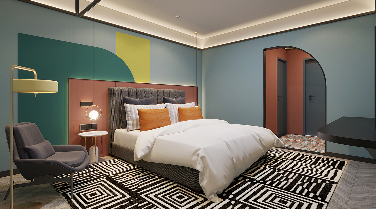 泽舍精品酒店（图ZMTQ0NTc5NDA0） - 家装设计 - 站酷设计师涅十NiDESIGN聂奇原创素材 - 站酷ZCOOL