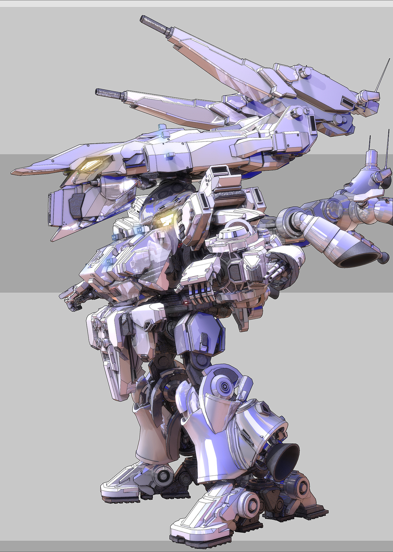 给机甲概念设定解析做的图1100图慎入