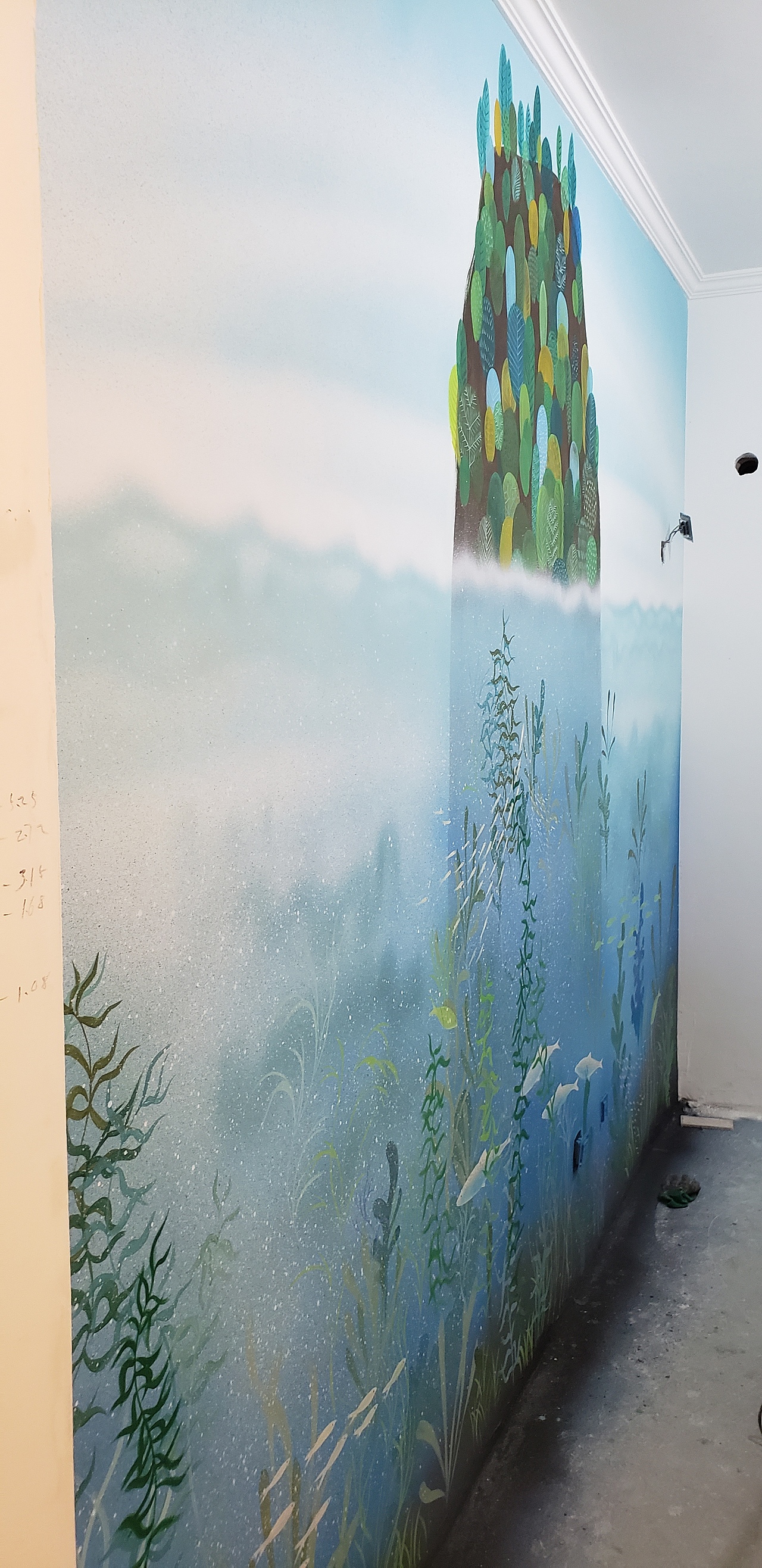 新家的墙绘和我的宝贝（图ZMjQ1NDk5ODg0） - 新锐潮流插画 - 站酷设计师赵先生zxs原创素材 - 站酷ZCOOL