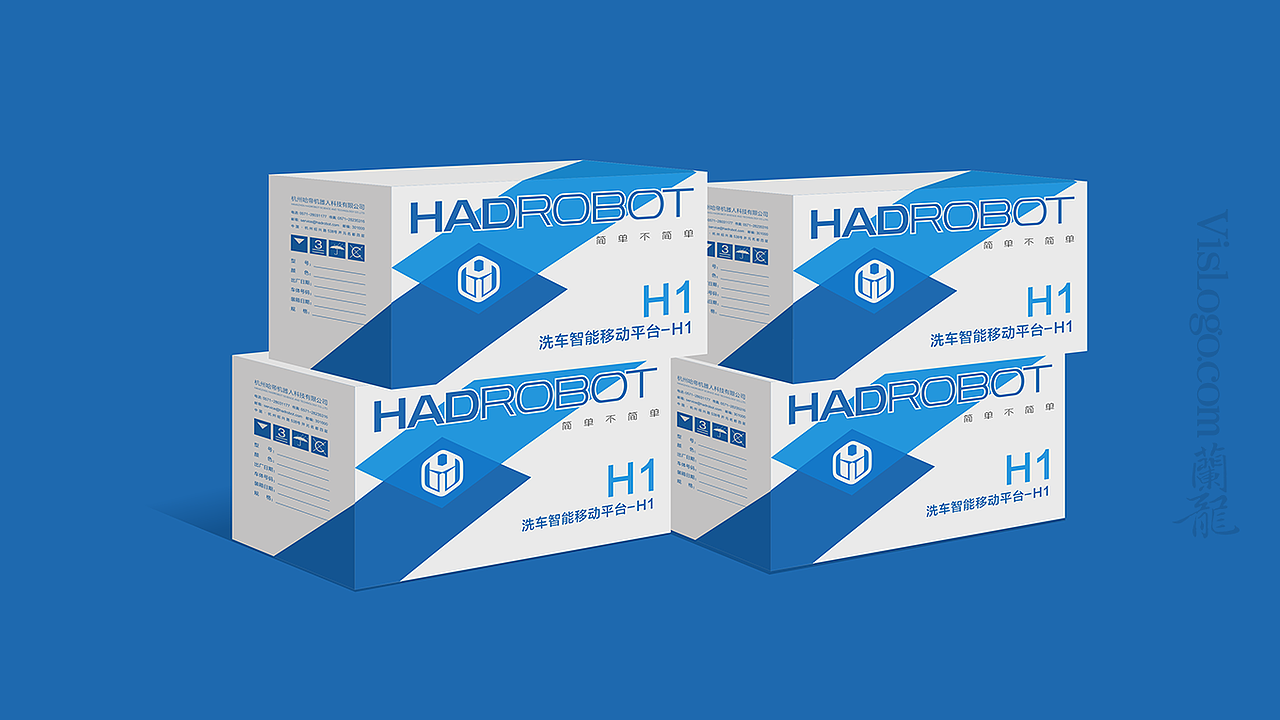 哈帝机器人logo设计（图ZMjEzNjUxNTQ0） - Logo - 站酷设计师兰龙品牌设计原创素材 - 站酷ZCOOL