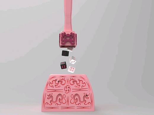 根據(jù)龍紋底座重構(gòu)的龍紋骰盅系列（個(gè)人主頁-ZNjY4NjQ4NzI=） - 產(chǎn)品 - 站酷設(shè)計(jì)師余來風(fēng)原創(chuàng)素材 - 站酷ZCOOL