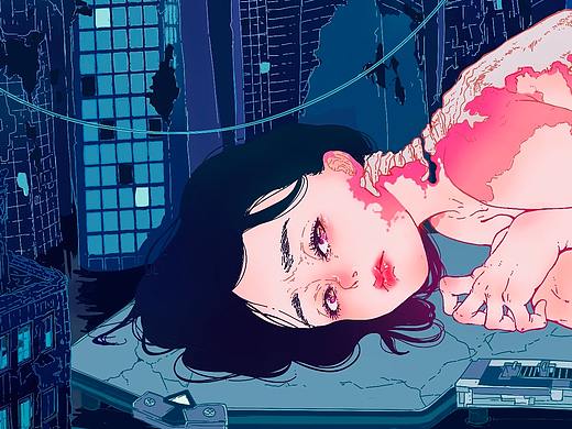 「插画 | IPAD」崩坏都市