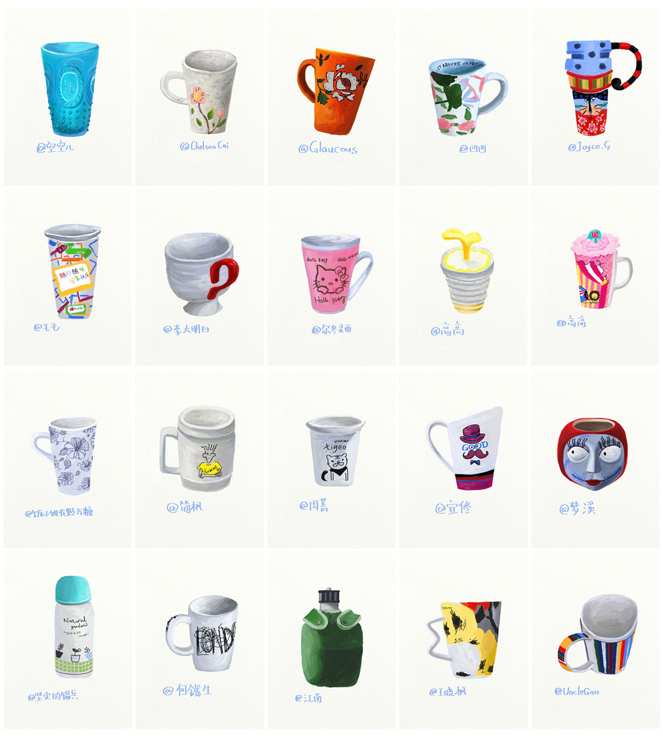 日常生活生活创意陶瓷水杯|三维|产品|JianAng - 原创作品 - 站酷 (ZCOOL)