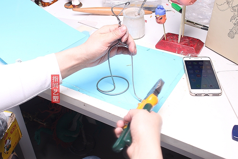 贺加贵面塑软陶(关羽）（图ZNzk5MjEwNTY=） - 手办/模玩 - 站酷设计师贺加贵3D翻糖原创素材 - 站酷ZCOOL