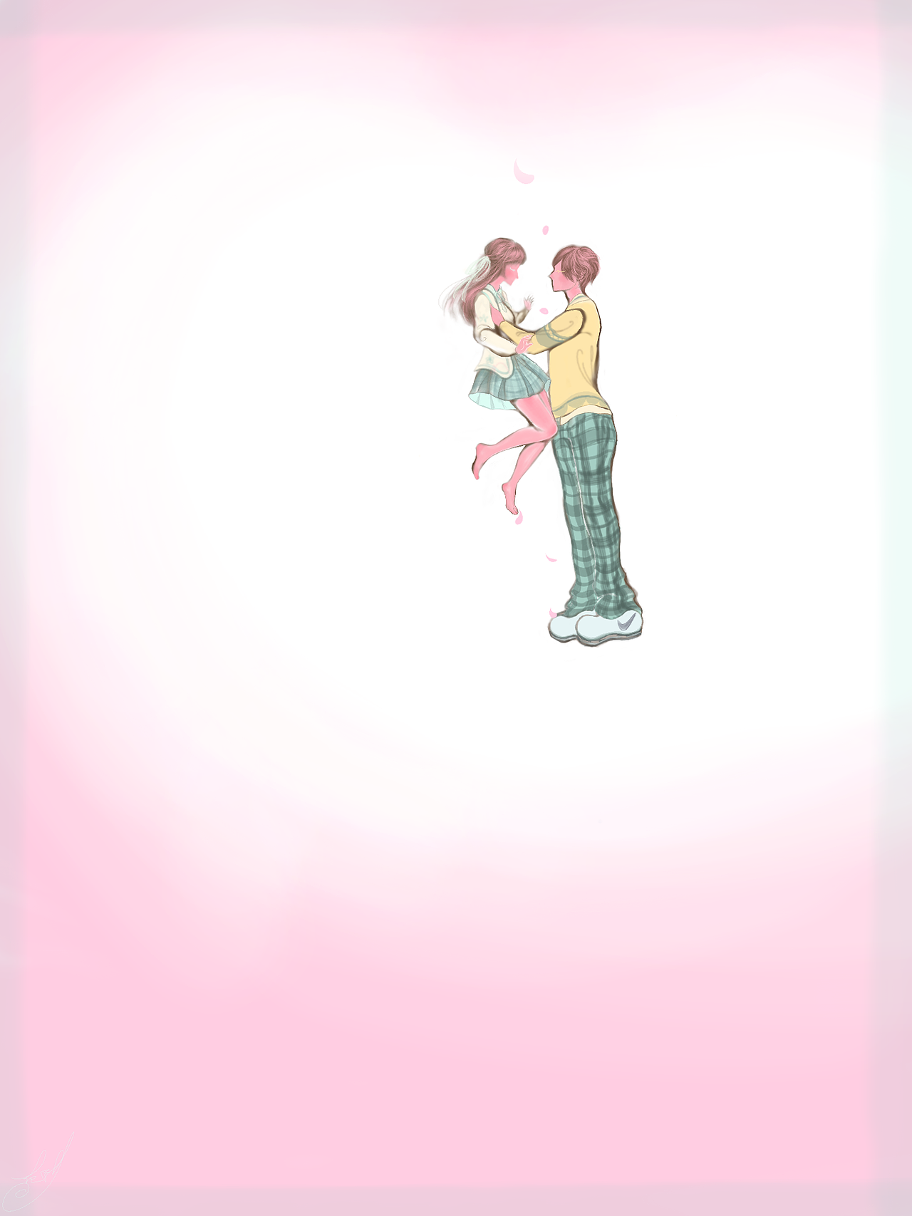 恋（图ZMjEwNzU2MDk2） - 艺术插画 - 站酷设计师花予梦原创素材 - 站酷ZCOOL