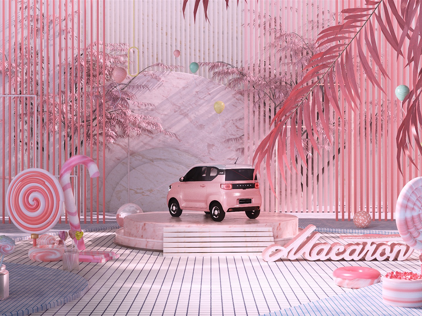 五菱MiniEv x Macaron_sitake44-站酷ZCOOL