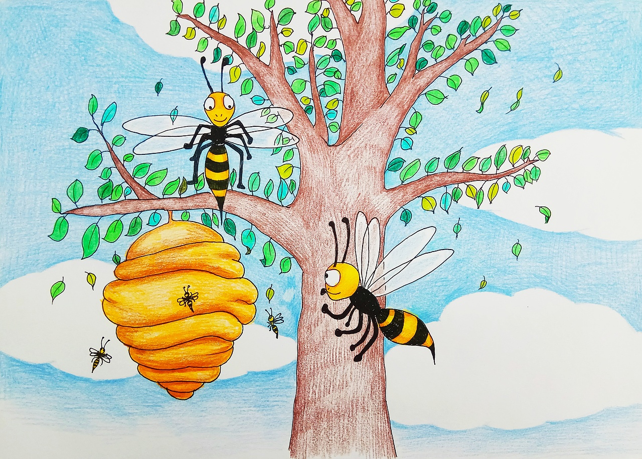 马蜂也筑巢,但是它们也不是鸟儿!